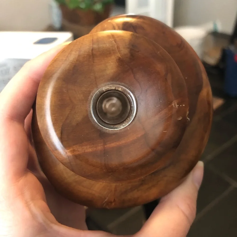 Vintage Burlwood Signed Bud Vase